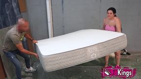 i fuck the carpenter and record it without him noticing. i m alma lopez and i m having sex with a stranger on fakings