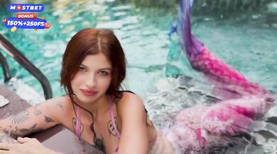 Horny Stepsis Mermaid Secret Destroyed By Step Bro Prone Pool Cumshot