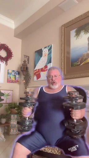 SHORT STOCKY MUSCLE FAT BIG COCK