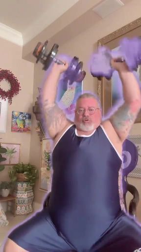 SHORT STOCKY MUSCLE FAT BIG COCK