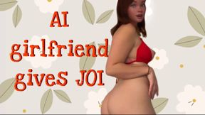 Ai girlfriend gives JOI