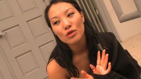 asa akira gets fucked and fed cum - 4k