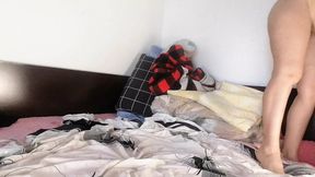 Showing my panties collection  Latin pussy hair &mdash;  big tits &mdash;  big ass