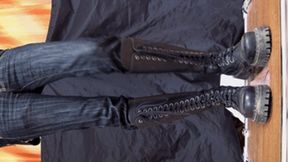 Your tiny floor-face is under my giant dirty Doc Martens boots (part 2 of 6), flo228x 1080p