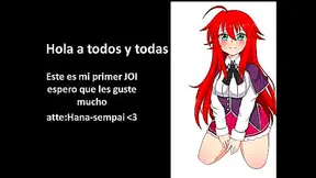 Rias Takes Control with Sensual JOI Commands in Hot Hentai Fantasy