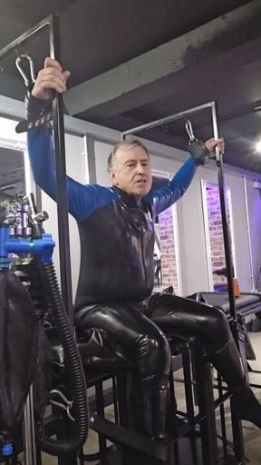 Restrained and humiliated
