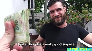 Latin stepdad enjoys triple anal sex