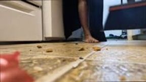 Tiny Jim Swept up with Giant Broom and Thrown in Trash POV 1080 smaller