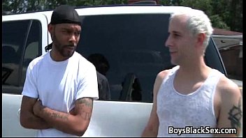 Blacks On Boys - Bareback Hardcore Interracial Sex 07