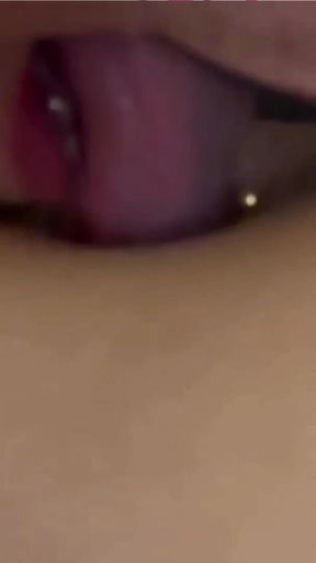 Navel Piercing Tongue Licking   Clip 1