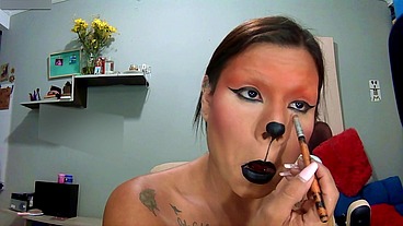 TS Angelique Monroe - Webcam show from October 10, 2024