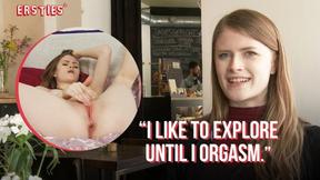 ”Ersties - Sexy Polyamorous Lucy Fingers Herself Till She Moans”