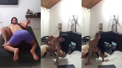 Petite colombianas fingering her tight pussy raw till creamy orgasm