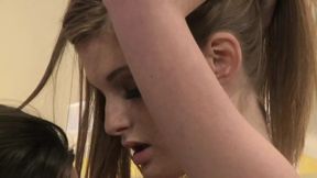Faye Reagan and Georgia Jones are hot redhead lesbians