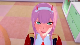 Zero Two having sex | free POV | DARLING in the FRANXX | Full &amp; Full POV on Patreon: Fantasyking3
