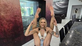 Dylan Moore Rides Her Stepdad's Cock for a Deep Creampie