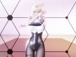 Chung Ha - Stress - Ahri Sexy Striptease