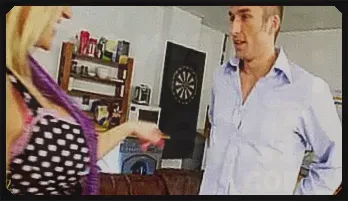 Blonde MILF Eases Stress with Big Boobs and Reverse Cowgirl