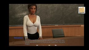John's Erotic College Adventure With Big-Titted MILF And Teen Cartoon Goddesses