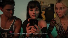 dominos beach 24 - john faces a fun choice with riley or christy