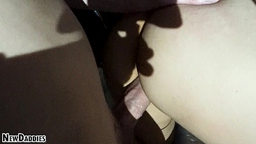 Casting Goth Aurora Anarchy - Face Fuck - Drinks Cum - Best POV Blowjob - Rough Doggystyle