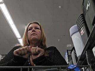 Intensive public climax with remote control lush toy