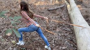 UltraGirl vs the Unmovable Tree (Part 4) | Strategy Fails in the Forest â€“ Zura Moonleaf - 1080p