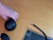 UTIMI Inflatable Butt Plug with Detachable Needle demo
