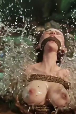 Filthy Bound Girl in Garbage - Horny &amp; Begging for Cum Inside