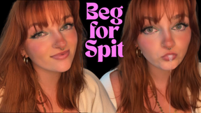 Beg for Spit- Mouth Worship Saliva Fetish Goddess Lipgloss Lips Tongue Face **** Eyes Eye Contact Verbal Humiliation