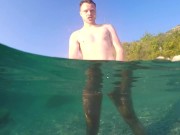 ...unter Wasser wixxen...im Urlaub wohlfühlen...mit dem bleshcouple...