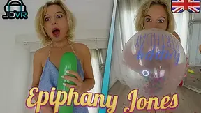 Balloon Popping with B2P - Hot Amateur Blonde Epiphany Jones