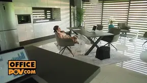 Sophie Weber gets a dirty BJ before switching to hardcore sex