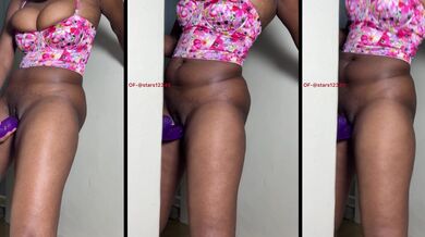 POV.Solo Standing Amazon Position Sweet Orgasm.