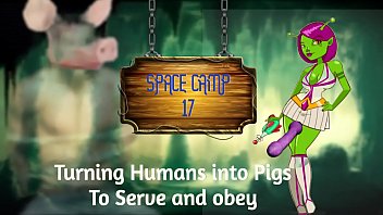 All Female Alien Turns Men into Fat Sissy Pigs XVIDEOS