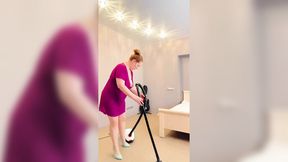 Dirty Cleaning: High Heels Sucking Power