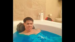 Ultimate Blue Slime Bath 4K HD Ultra TEMU Camera Edition