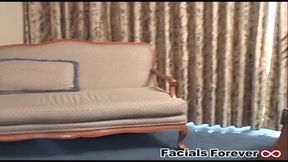 Latina JASMYNE TALIANA Huge Cock Blowjob and HUGE FACIAL! Wow! A++