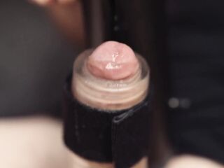 Testing my fresh toy, made me cum so precious