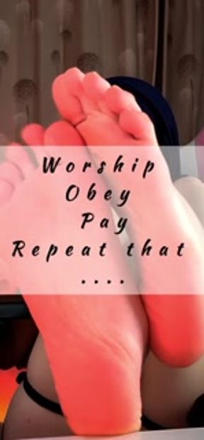 Come to worship me.
