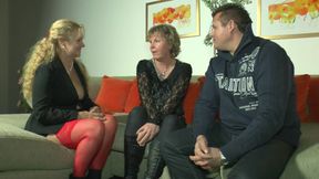 Blonde milf invites a different friend for a threesome fuck - 3