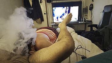 Hardboiledegg3 - And Chrissy the FAT SLUT LOVES TO RIM MY ASS HOLE while im watching porn in my bed room sucking my cock - Apr 23, 2026
