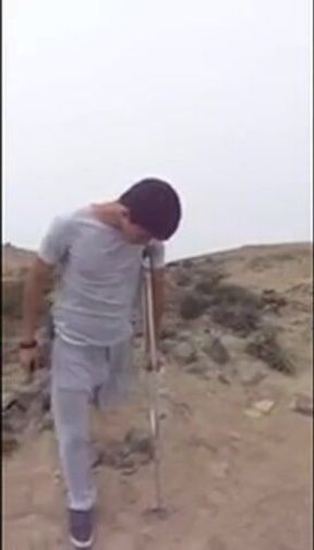 Hunk with a Big Bulge Outdoors 2