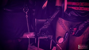 The Kinky Queen "Dark Dea" in PornSeries Bonding part.2 (Fetish/Femdom/Bondage)