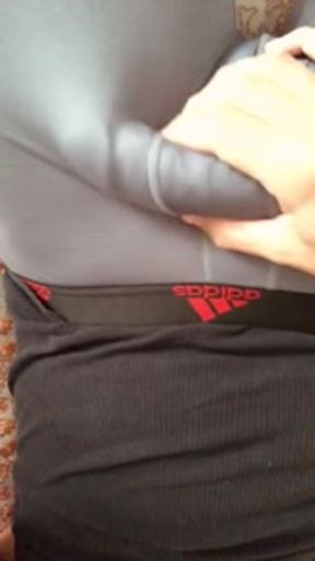 Cumming hard in my sock