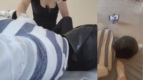 Preparing to go clubbing