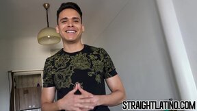 Latino guy is willing to become gay to earn some quick money