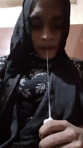 Desi sexy crossdresser fingering