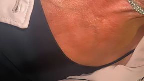 Driving home full of cum