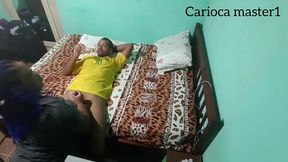 comendo colega de trabalho no pelo
